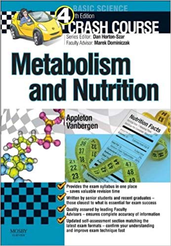 Crash Course Metabolism and Nutrition 4th Edition Ebook
